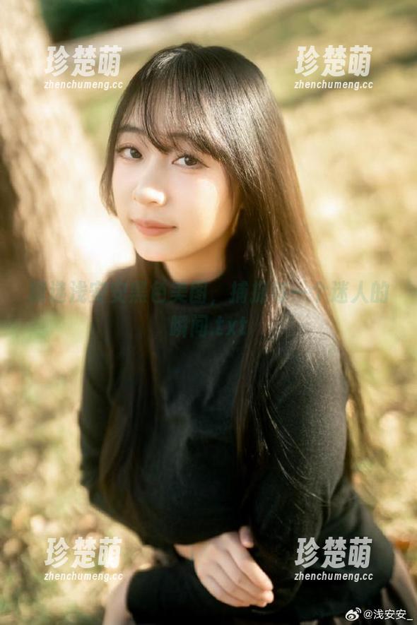 浅安安 精选浅安安黑色美图,捕捉每一个迷人的瞬间.txt